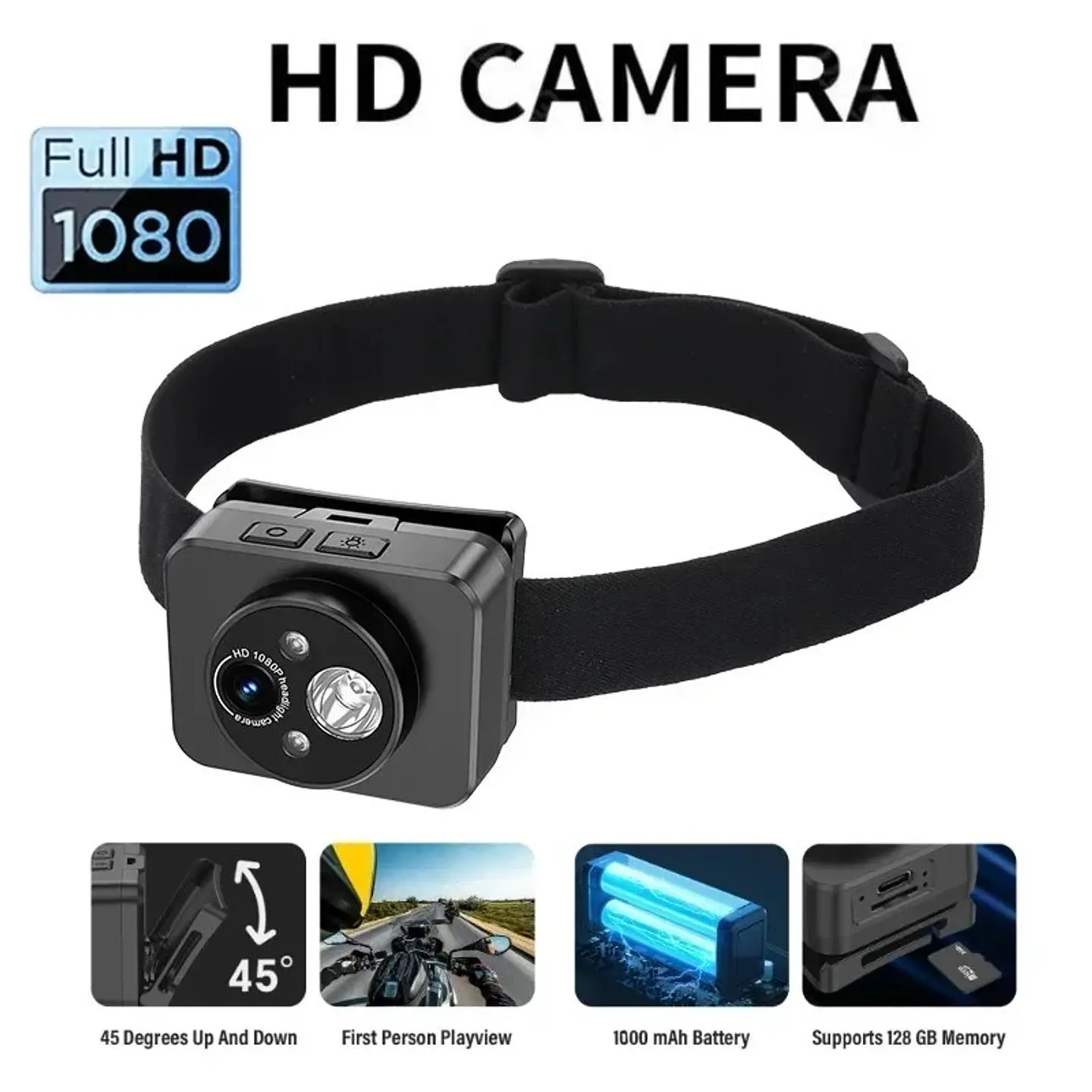 Cámara Deportiva 1080P para Exteriores 7