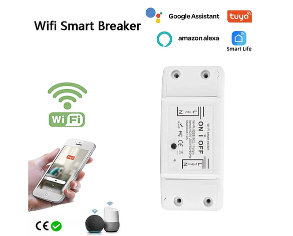 Interruptor WiFi Tuya Control Remoto