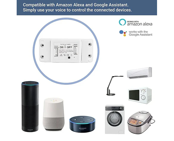 Interruptor WiFi Tuya Control Remoto
