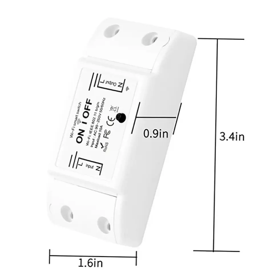 Interruptor WiFi Tuya Control Remoto 6