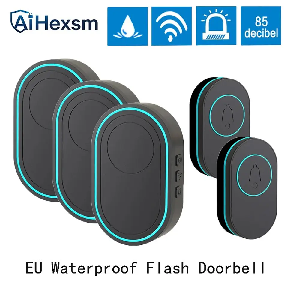 Timbre inalámbrico resistente al agua para casa 7