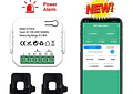 Medidor de Energía Bidireccional WiFi para Energía Solar