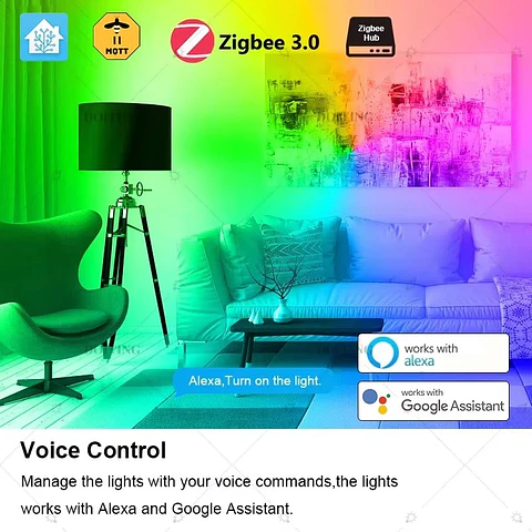 Bombilla LED Inteligente Zigbee E27 B22
