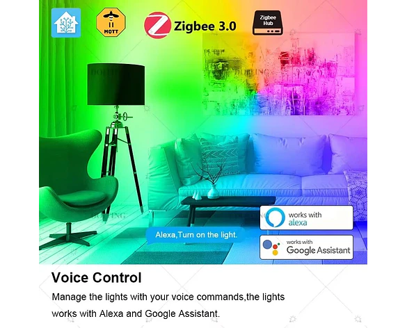 Bombilla LED Inteligente Zigbee E27 B22