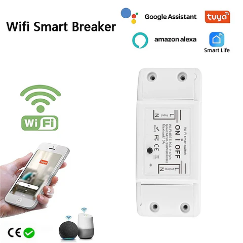 Interruptor WiFi Smart Tuya para hogar