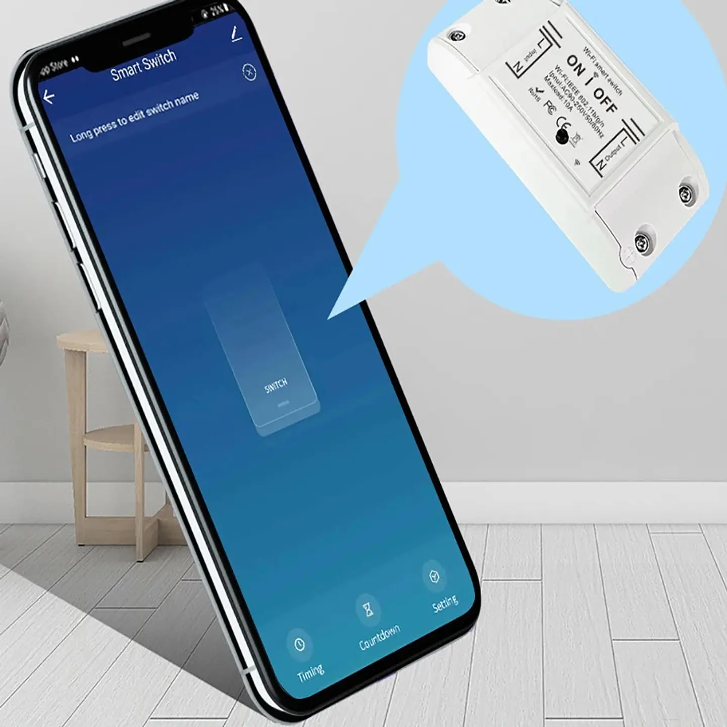 Interruptor WiFi Smart Tuya para hogar 3