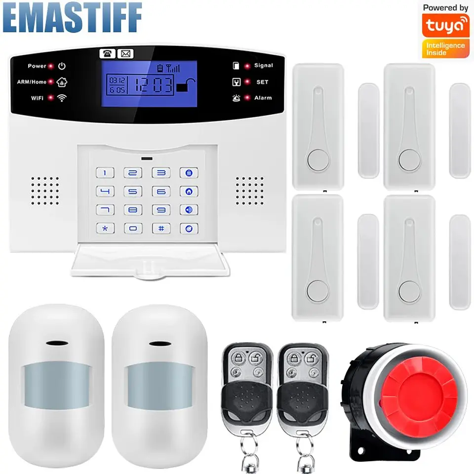 Sistema de Alarma de Seguridad 4G/3G de Casa y Oficina Llamada y SMS 1