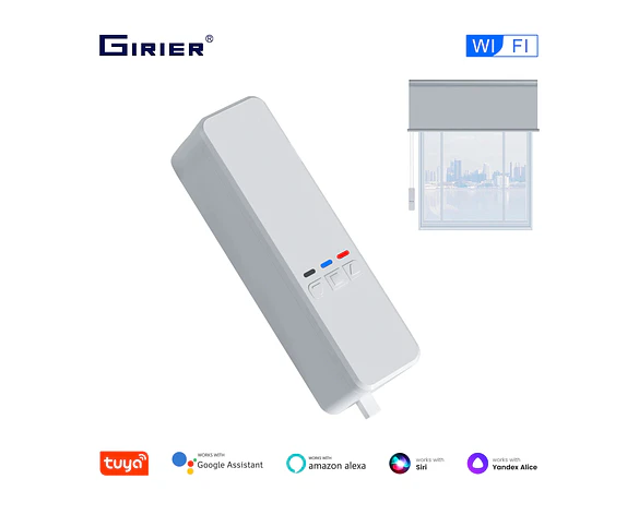 Motor Inteligente para Cortinas WiFi RF433