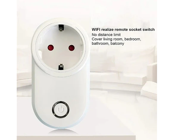 Enchufe Inteligente Wifi Control Remoto 16A