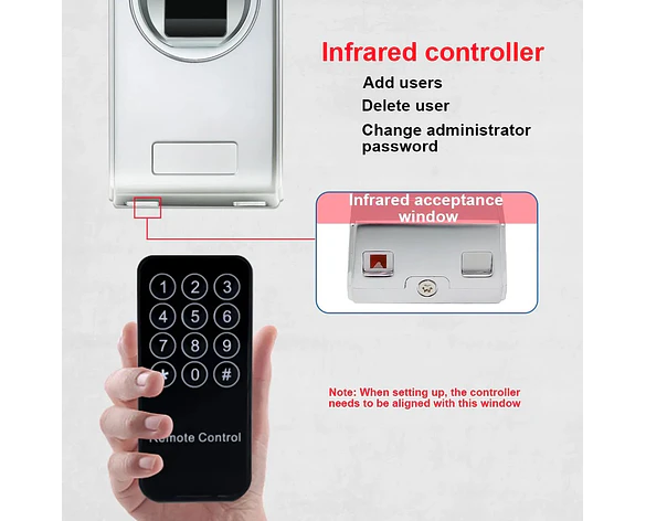 Control de acceso biométrico RFID 125KHz