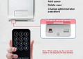 Control de acceso biométrico RFID 125KHz