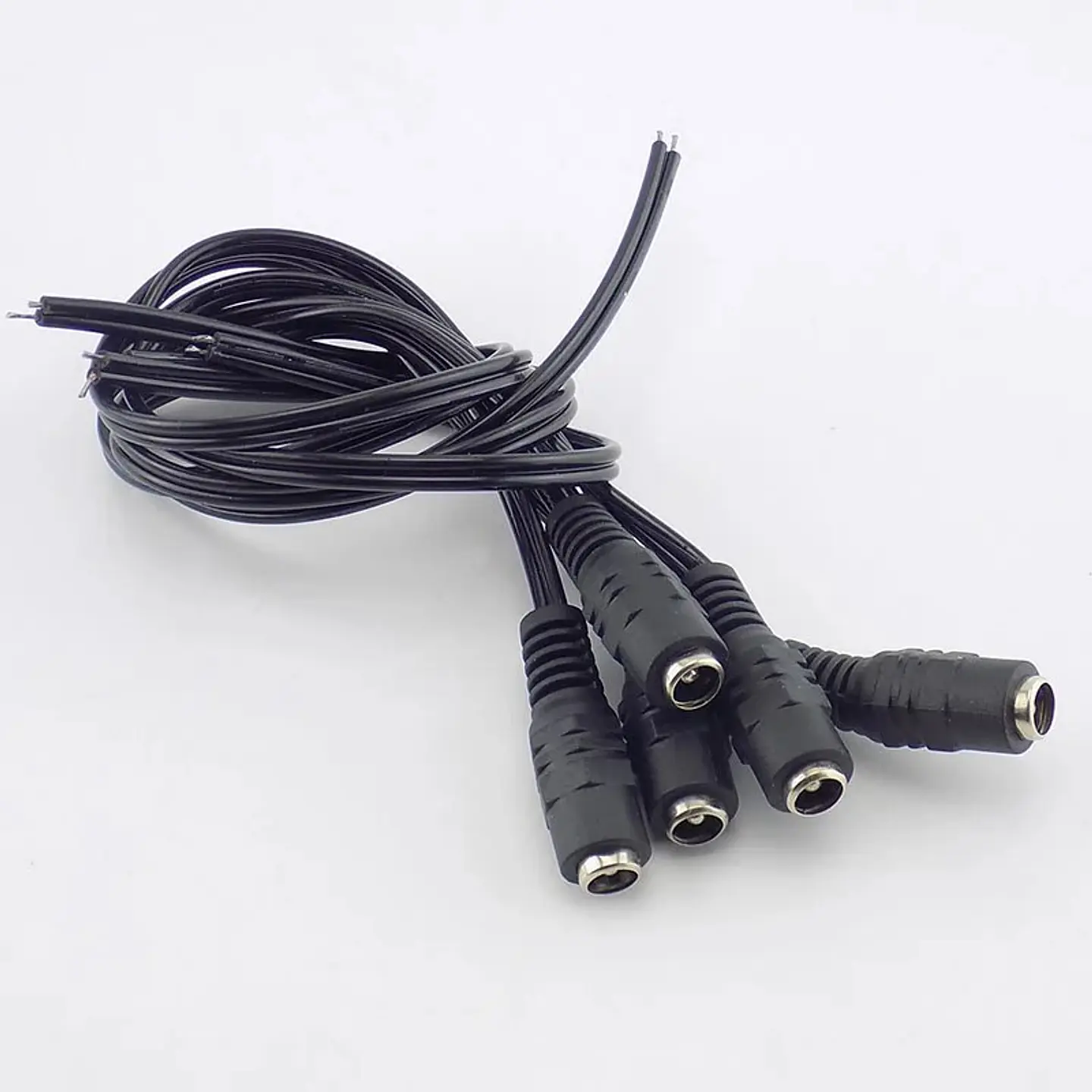Conectores macho y hembra 12V CC para CCTV y LED 4