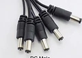 Conectores macho y hembra 12V CC para CCTV y LED