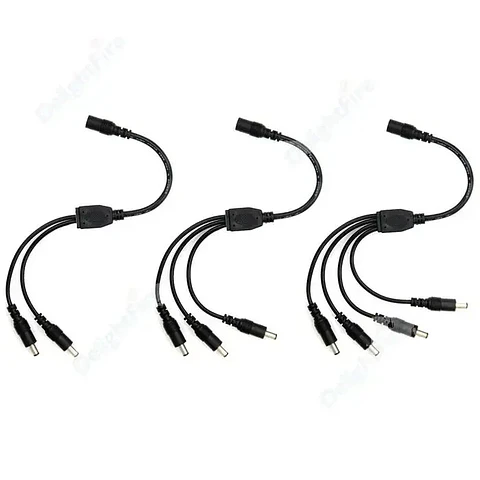 Conector divisor de alimentación DC 5.5x2.1mm
