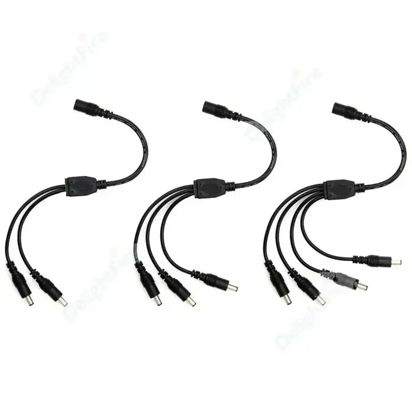 Conector divisor de alimentación DC 5.5x2.1mm 1