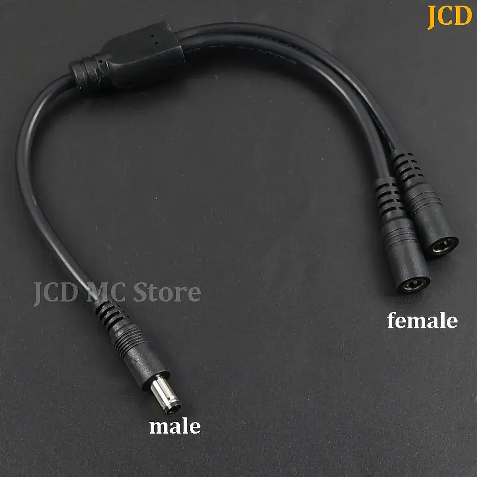Conector divisor de alimentación DC 5.5x2.1mm 9