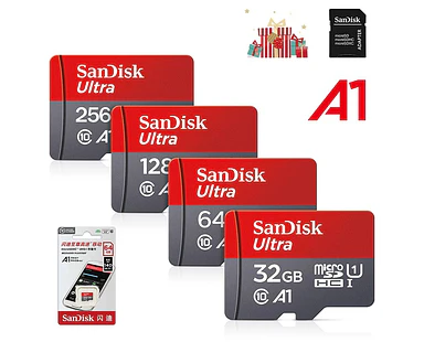 Tarjeta Micro SD 128GB UHS-I A1 para cámaras y dispositivos
