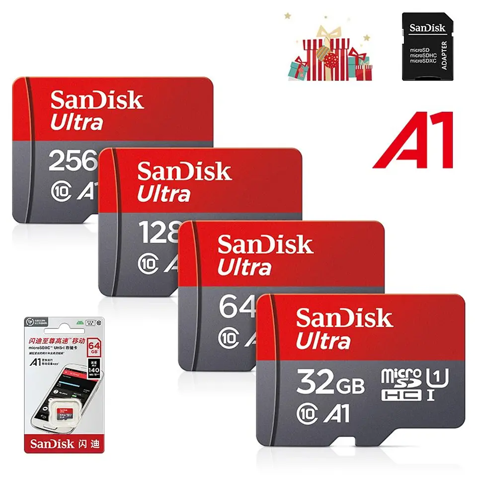 Tarjeta Micro SD 128GB UHS-I A1 para cámaras y dispositivos 1