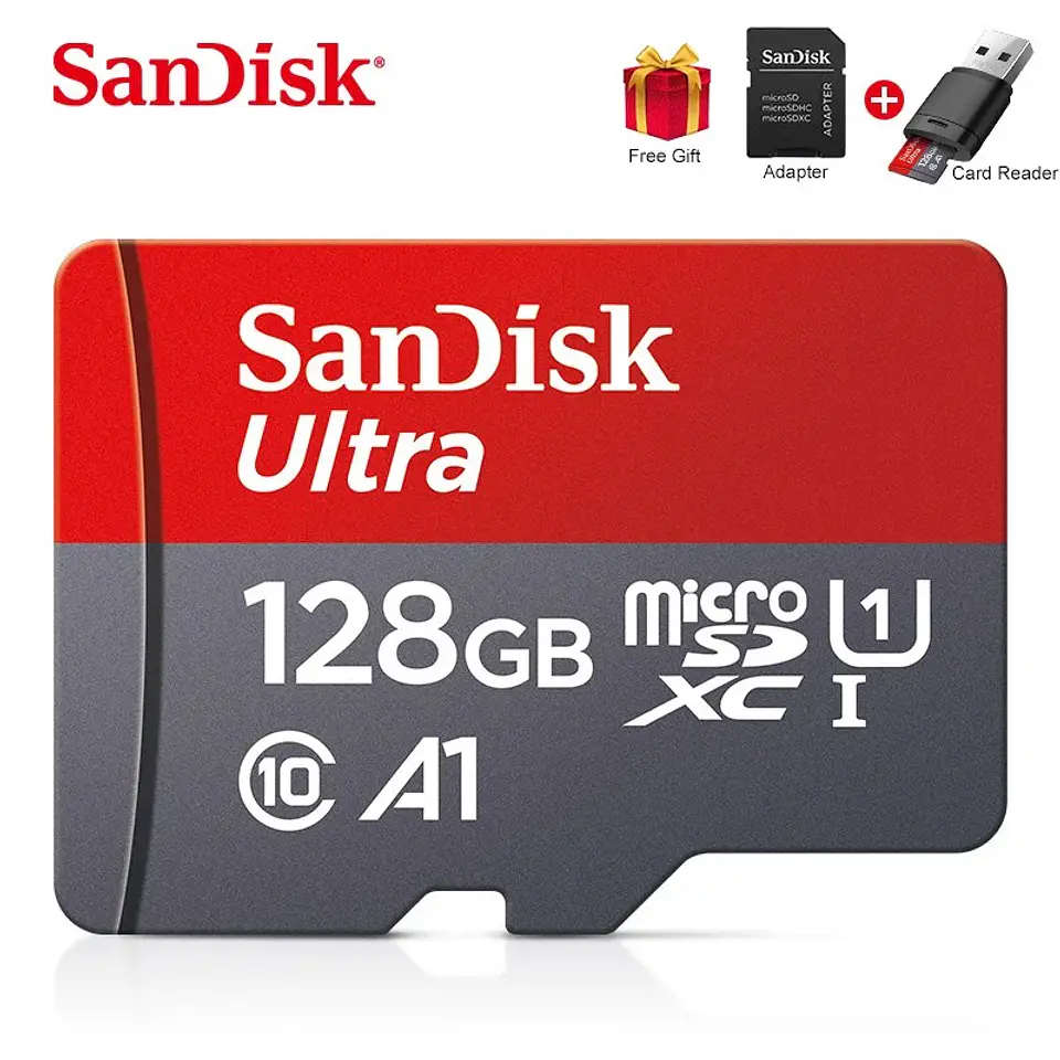 Tarjeta Micro SD 128GB UHS-I A1 para cámaras y dispositivos 7
