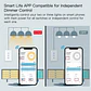 Interruptor atenuador de luz inteligente ZigBee - Miniatura 5