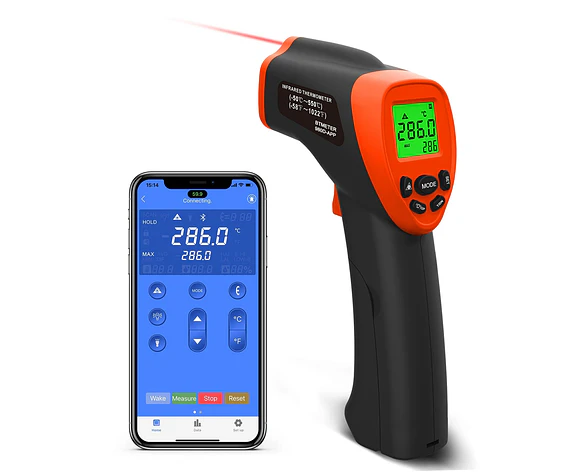 Termómetro Infrarrojo Profesional Rango -50 a 550 °C