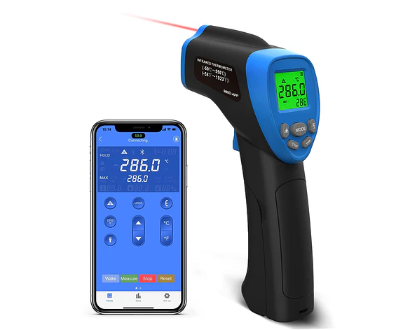 Termómetro Infrarrojo Profesional Rango -50 a 550 °C