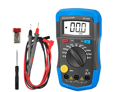Medidor de capacitancia digital 0.1pF a 20000uF