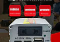 Inversor de corriente 220W para coche y hogar