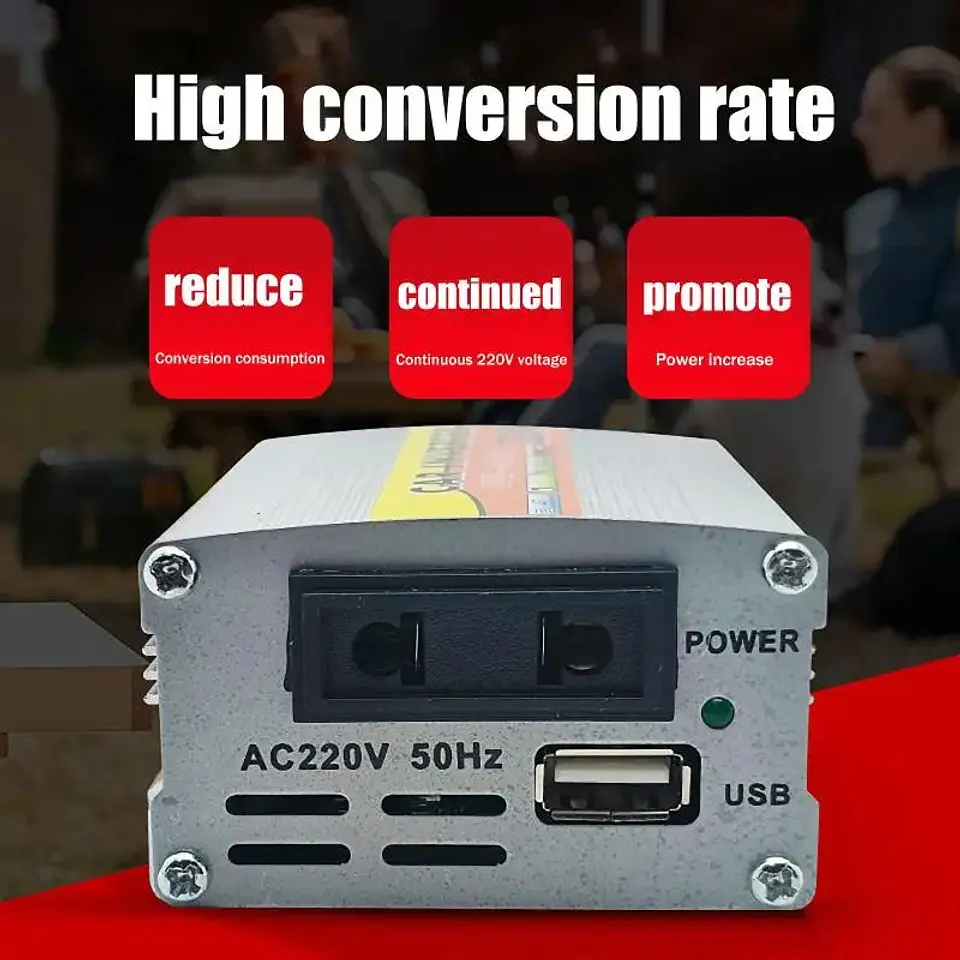 Inversor de corriente 220W para coche y hogar 3