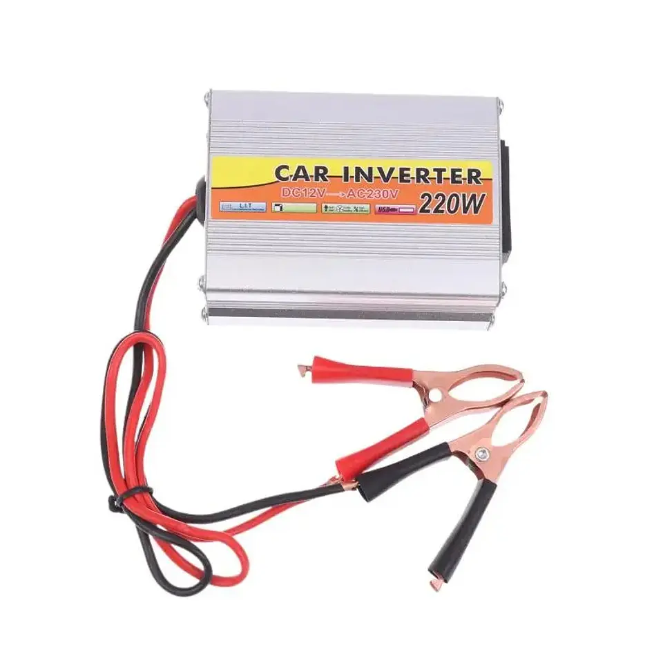 Inversor de corriente 220W para coche y hogar 7