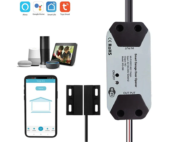 Controlador inteligente de puerta de garaje WiFi