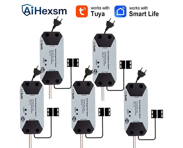 Controlador inteligente de puerta de garaje WiFi