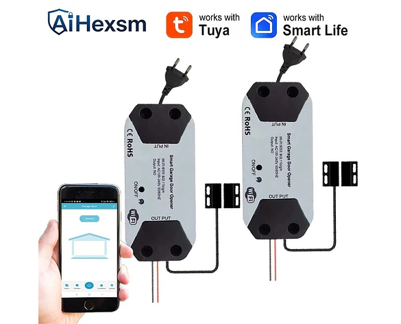 Controlador inteligente de puerta de garaje WiFi