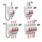 Disyuntor Inteligente WiFi 16A Control Remoto - Miniatura 4