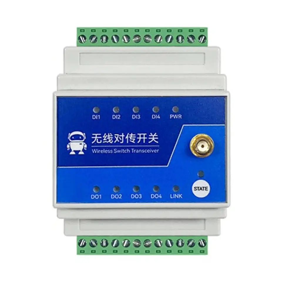 Interruptor de relé inalámbrico LoRa 4 vías 10 km 4