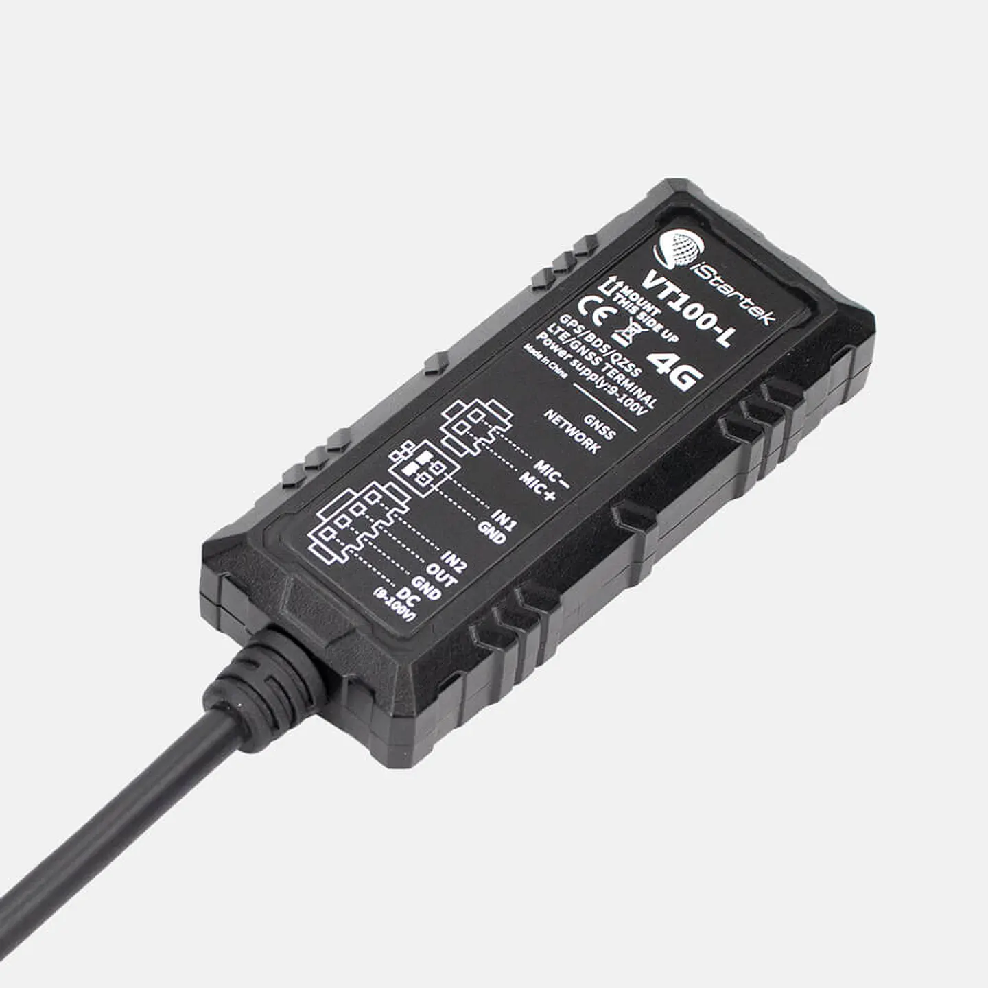 Rastreador GPS 4G para Vehículo iStartek VT100-L — Corte de Motor, Antirrobo, Tiempo Real 1