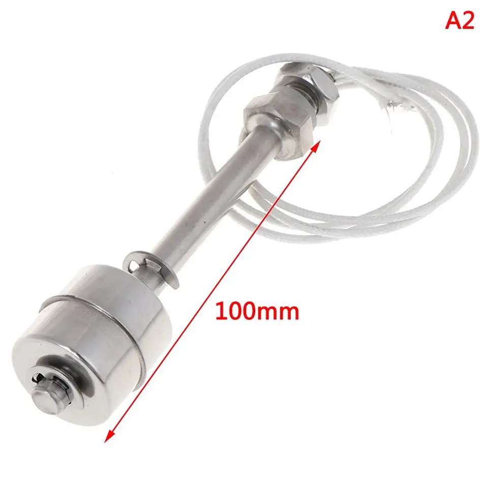 Interruptor de Nivel de Agua con Flotador Vertical de Acero Inoxidable 8