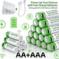 Baterías Recargables de Litio USB Tipo-C 1.5V AA y AAA Alta Capacidad - Miniatura 1
