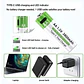 Baterías Recargables de Litio USB Tipo-C 1.5V AA y AAA Alta Capacidad - Miniatura 6