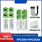 Baterías Recargables de Litio USB Tipo-C 1.5V AA y AAA Alta Capacidad - Miniatura 11