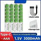 Baterías Recargables de Litio USB Tipo-C 1.5V AA y AAA Alta Capacidad - Miniatura 13