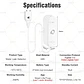 Sensor de Fugas de Agua Smart Life Tuya Inalámbrico ZigBee - Miniatura 2