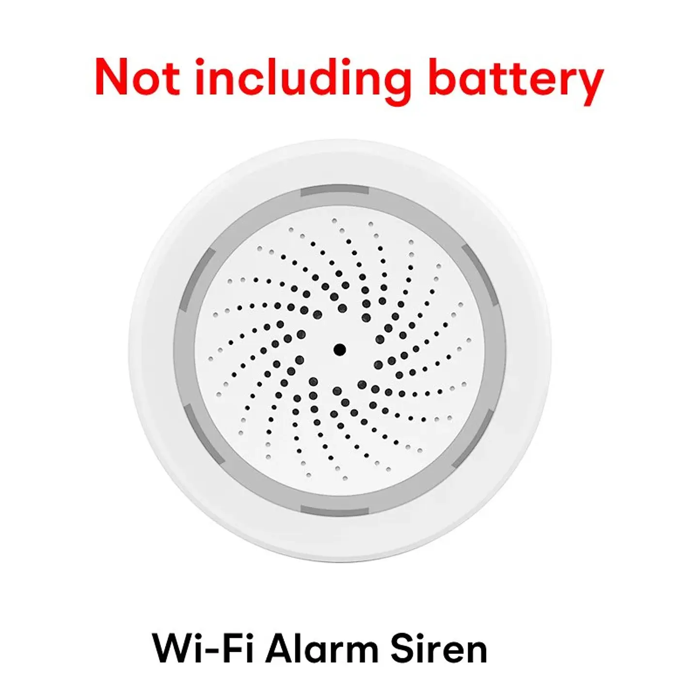 Sirena de Alarma WiFi Inteligente para Seguridad del Hogar 7