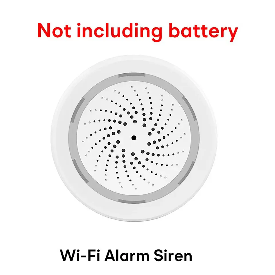 Sirena de Alarma WiFi Inteligente para Seguridad del Hogar 7
