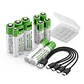 Baterías Recargables de Litio AA y AAA 1,5V con Carga USB-C - Miniatura 5