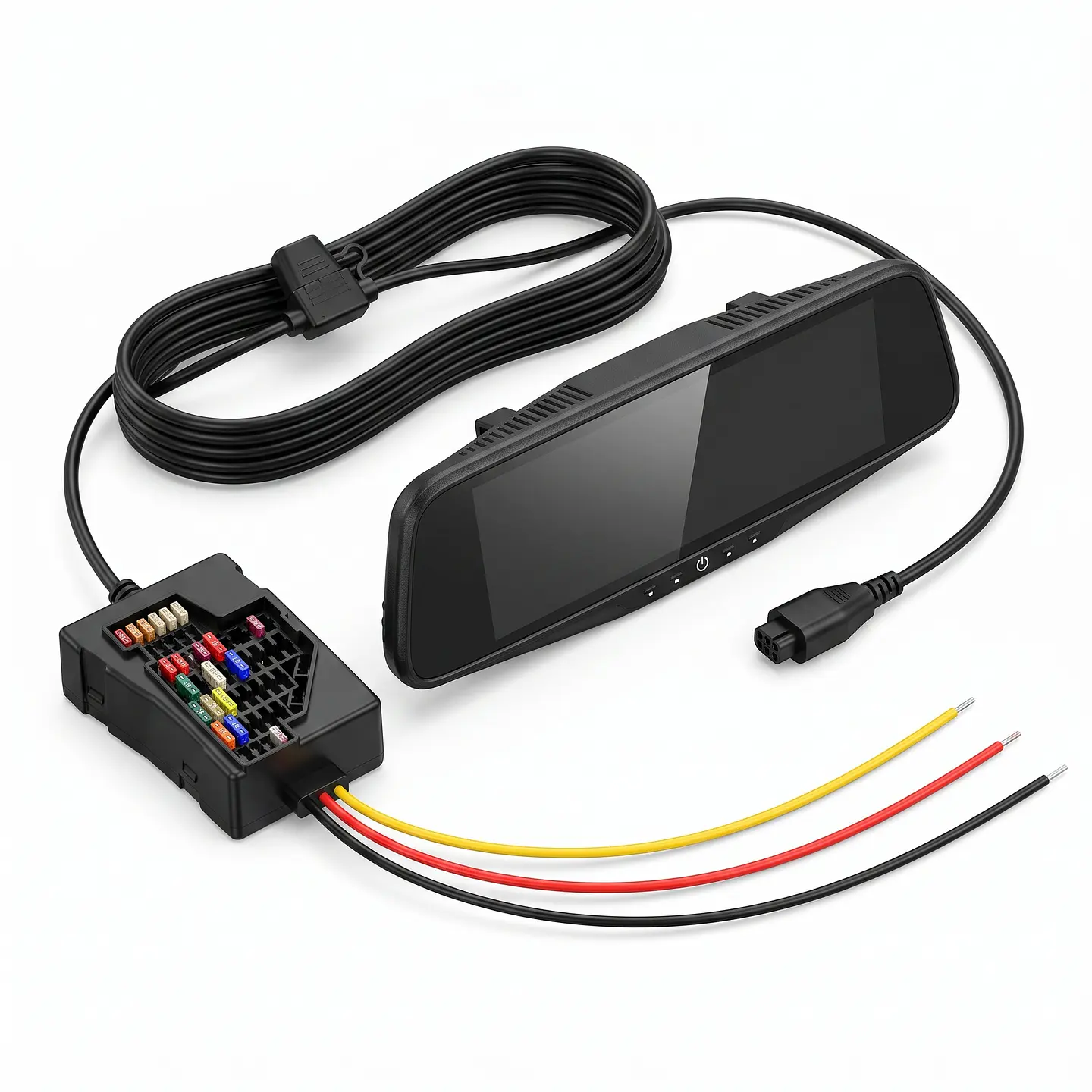 Kit Hardwire 12V/24V a 5V USB-C con Fusible – Alimentación Fija para GPS y Cámaras Vehiculares 6