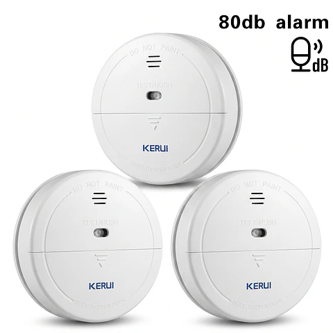 Detector de Humo y Calor Inalámbrico 433MHz para alarma