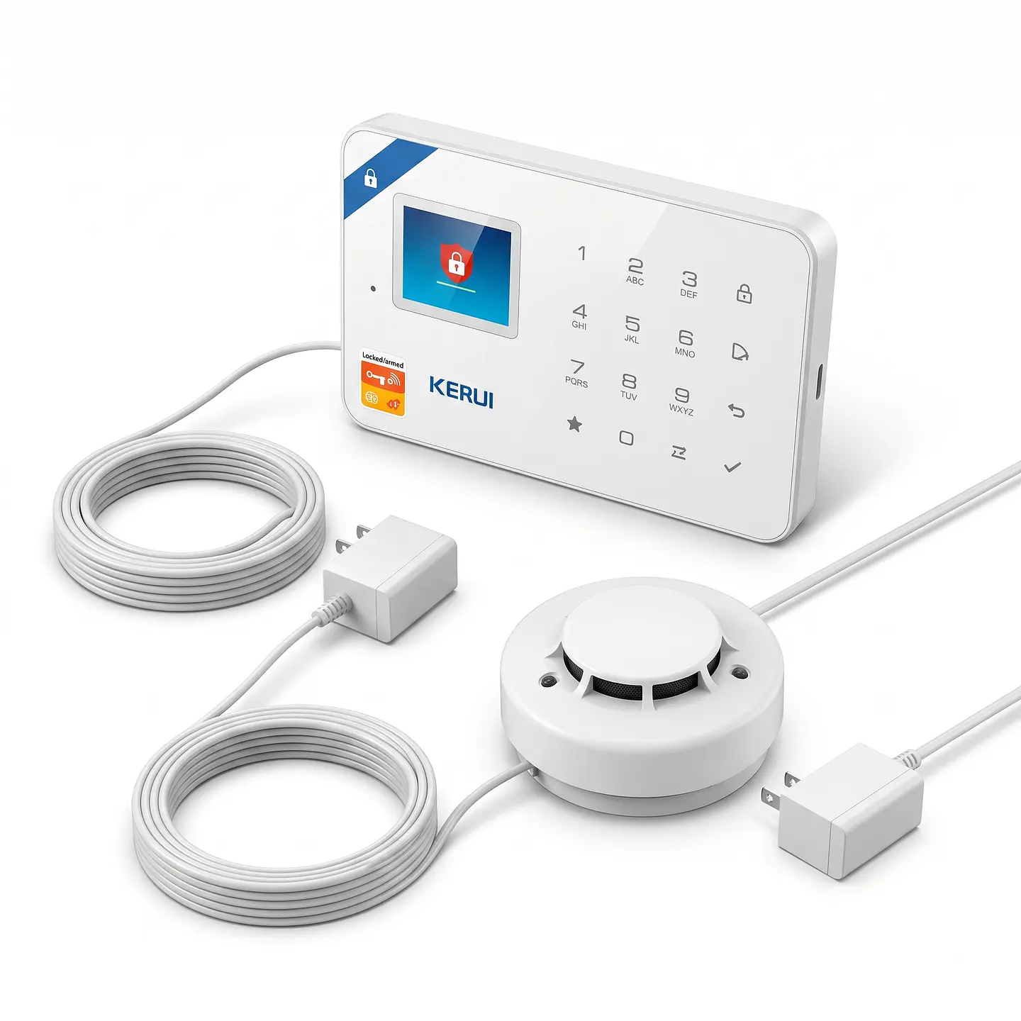Detector de Humo y Calor Inalámbrico 433MHz para alarma 4