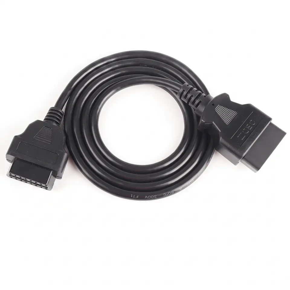 Cable de Extensión OBD2 Macho a Hembra 16 Pines 3m 1