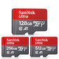 Tarjeta Micro SD 128GB UHS-I A1 para cámaras y dispositivos - Miniatura 3